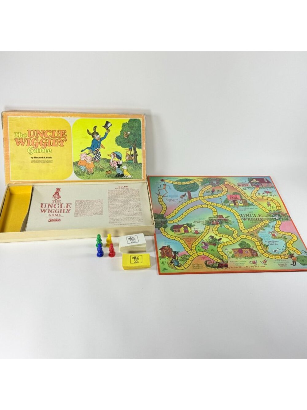 Vintage 1967 Parker Brothers Uncle Wiggily Board Game Complete  USA